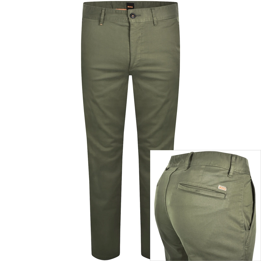 Hugo Boss BOSS Schino Slim Chinos Green